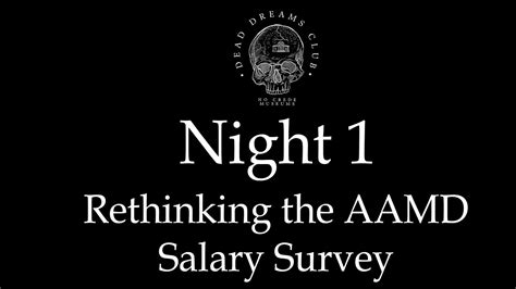 aamd salary survey